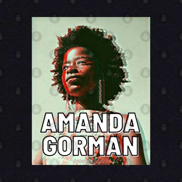 Amanda Gorman by Pocket Size Latinx